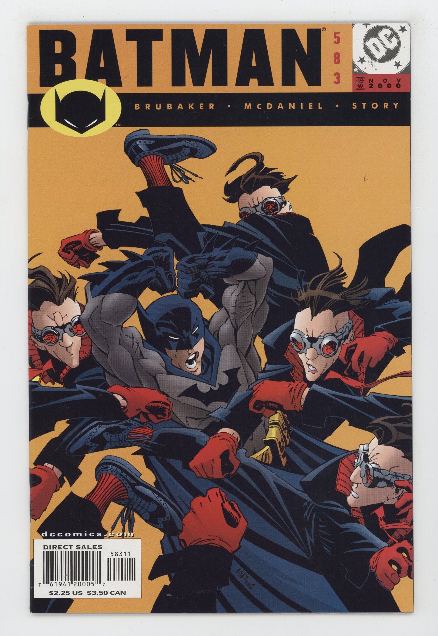 Batman 583 DC 2000 Scott McDaniel Ed Brubaker