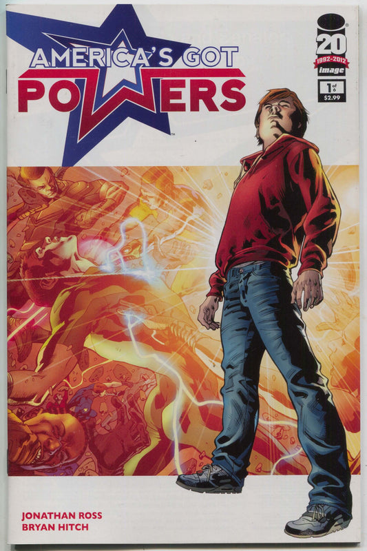 AMERICAS GOT POWERS 1 A Image 2012 NM Bryan Hitch