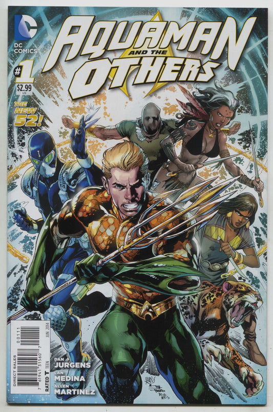 Aquaman And The Others 1 A DC 2014 NM Ivan Reis