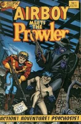 Airboy Meets The Prowler 1 Eclipse 1987