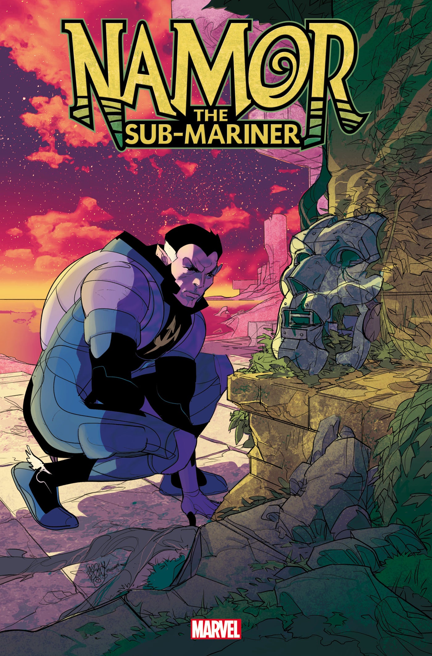 Namor The Sub-Mariner Conquered Shores #3 A Pasqual Ferry Christopher ...