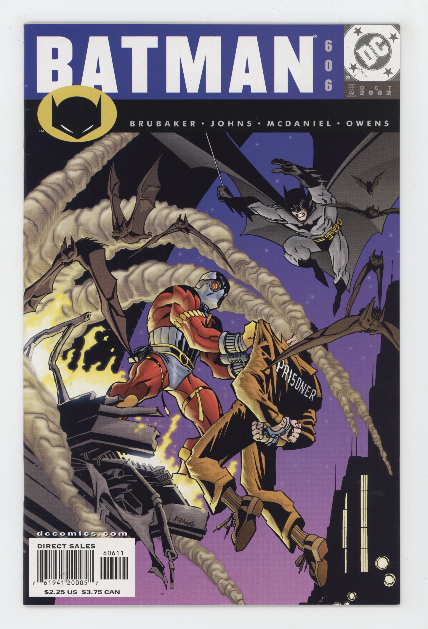 Batman 606 DC 2002 Scott McDaniel Ed Brubaker Deadshot