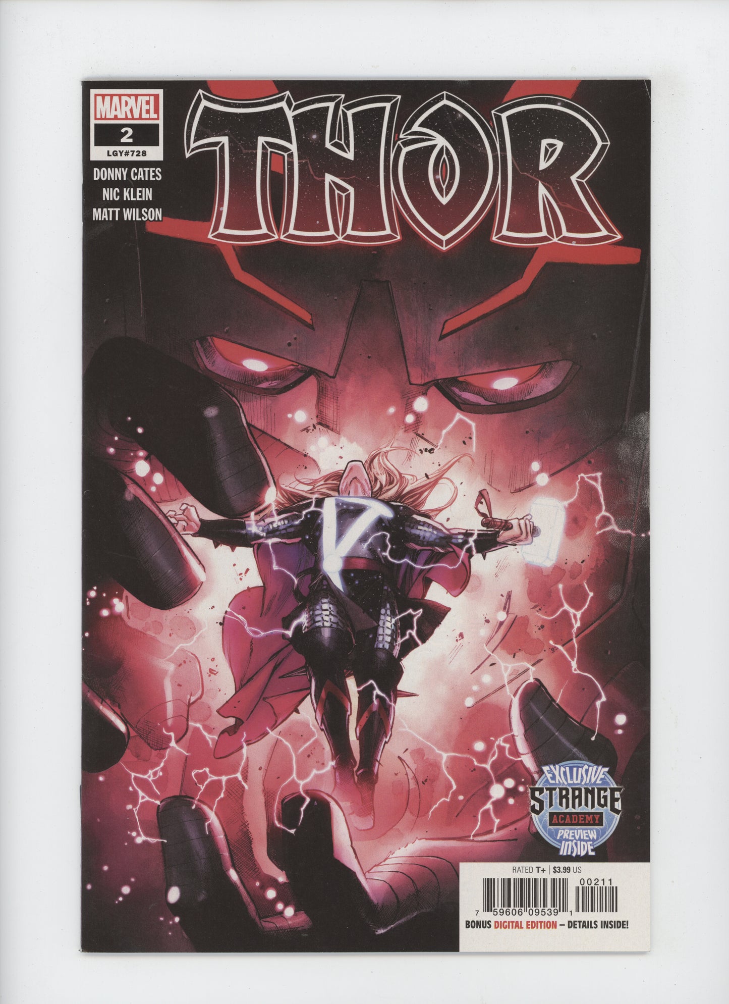 Thor 2 Marvel 2020 Strange Academy 1 Preview 1st Black Winter