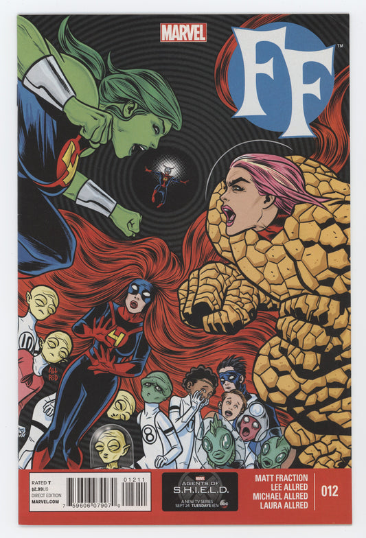 FF #12 2nd Series Marvel 2013 Mike Allred Matt Fraction Fantastic Four