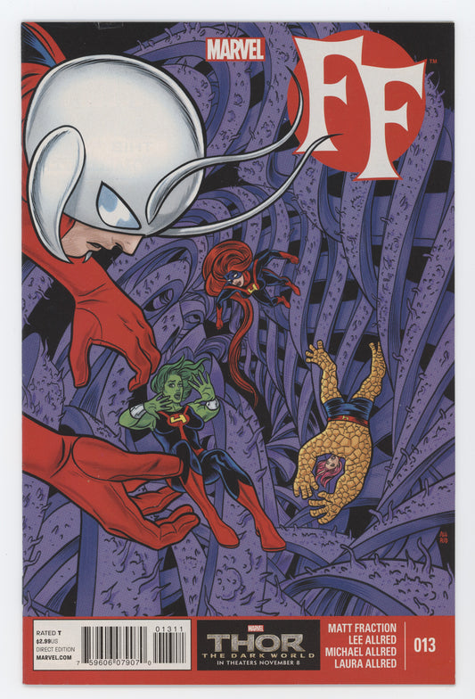 FF #13 2nd Series Marvel 2013 Mike Allred Matt Fraction Fantastic Four