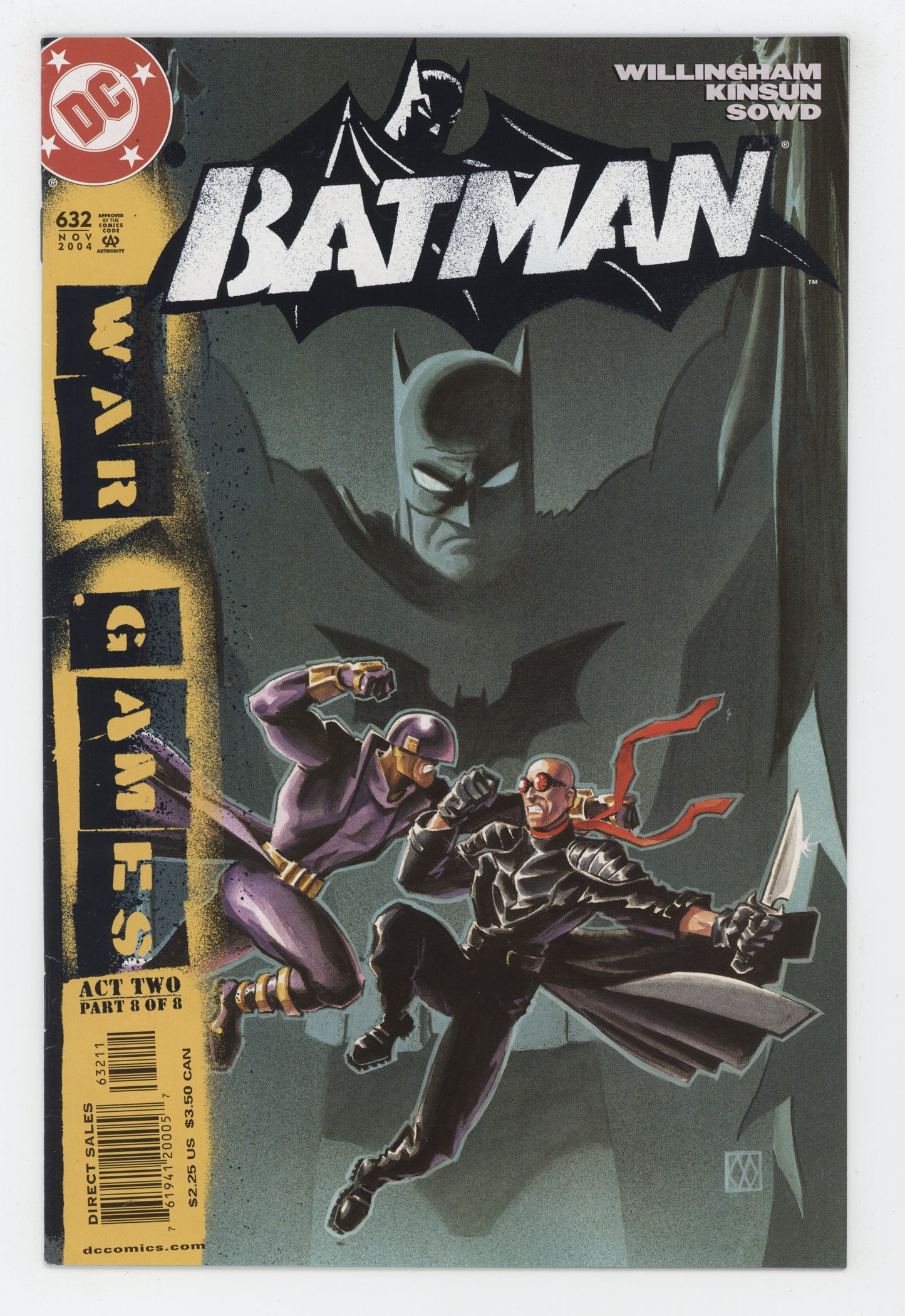 Batman 632 DC 2004 Matt Wagner Bill Willingham War Games Act 2 part 8