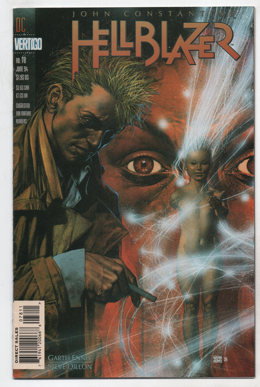 Hellblazer 78 DC Vertigo 1994 NM- John Constantine Garth Ennis Glenn Fabry