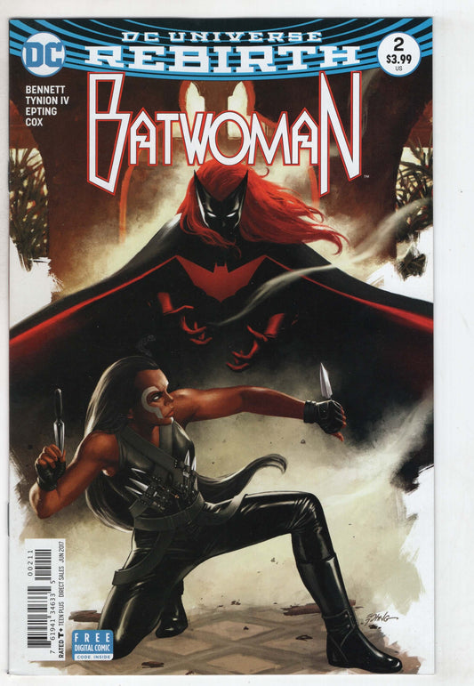 Batwoman #2 DC 2017 NM Rebirth