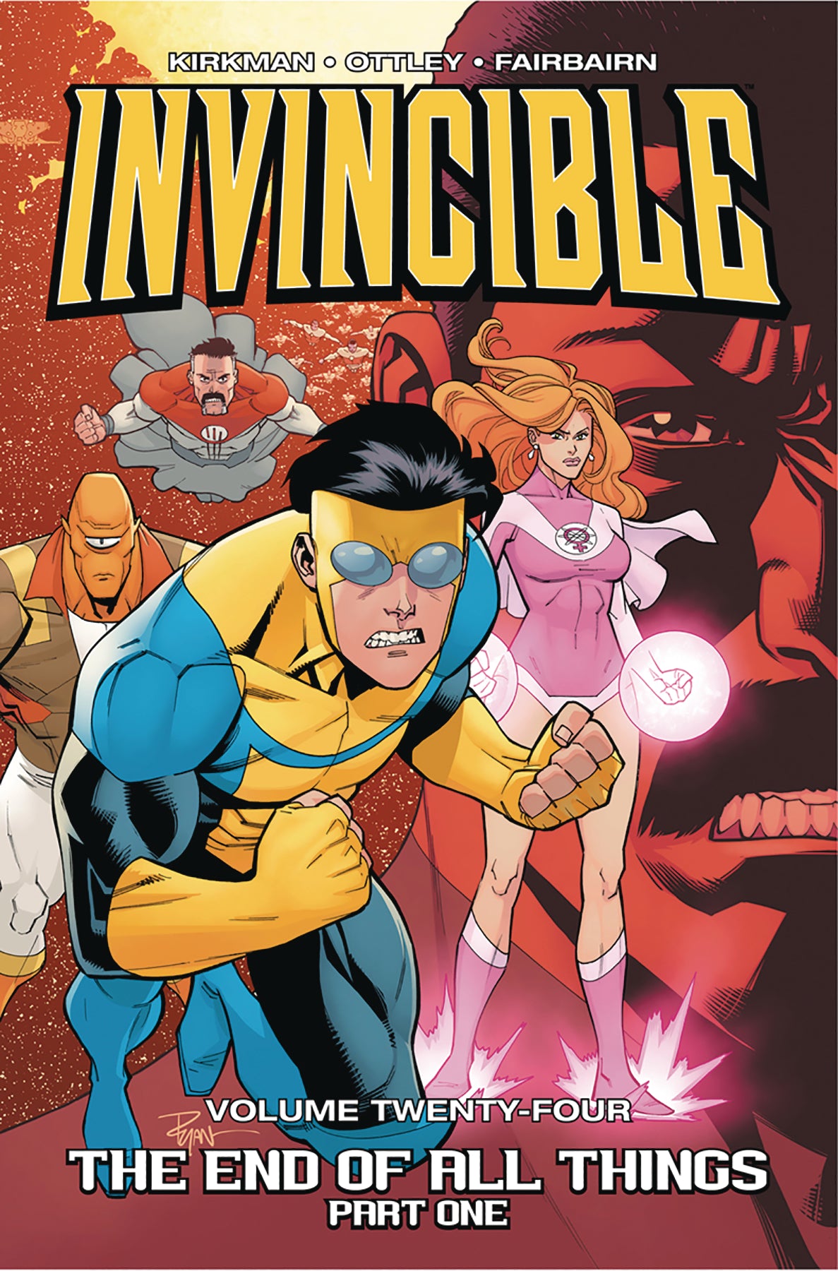 Robert Kirkman's Invincible comic: Check out exclusive cover art for final  issue