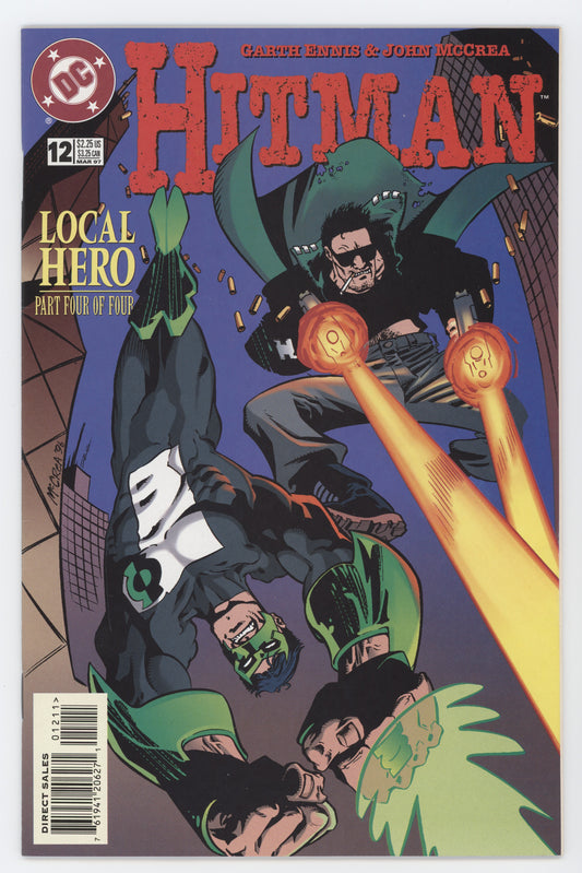 Hitman 12 DC 1997 NM Garth Ennis John McCrea Green Lantern