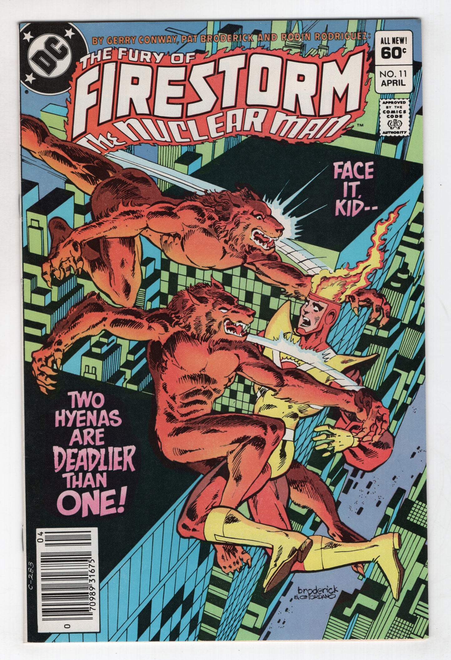 Firestorm 11 2nd Series DC 1983 VF Gerry Conway