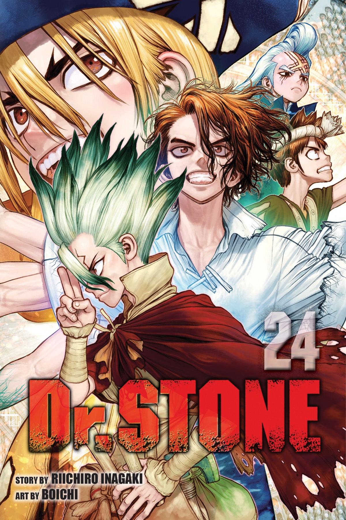 Dr Stone Gn Vol 24 (C: 0-1-2) 01/04/2023 Viz