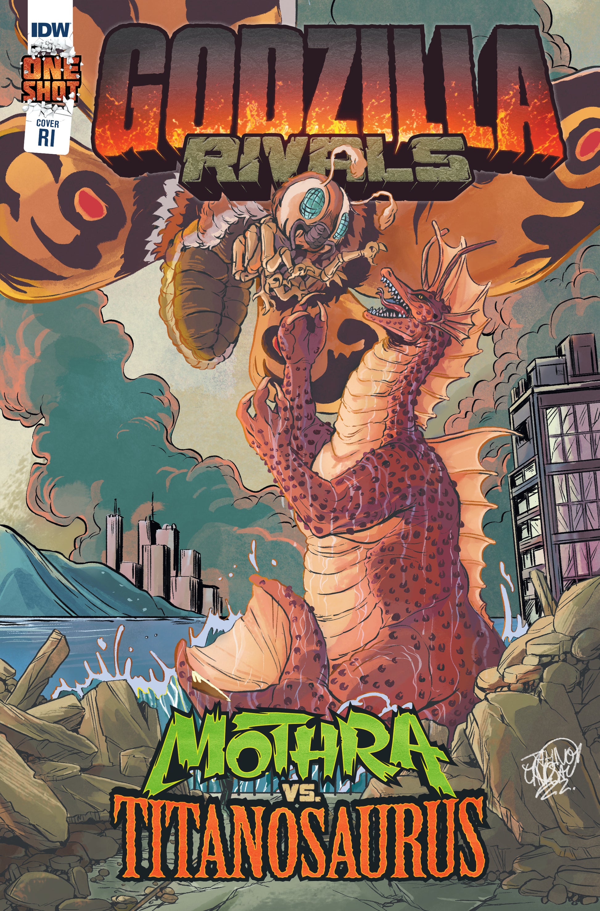 Godzilla Rivals: Mothra V Titanosaurus - Atlas Comics and Collectibles