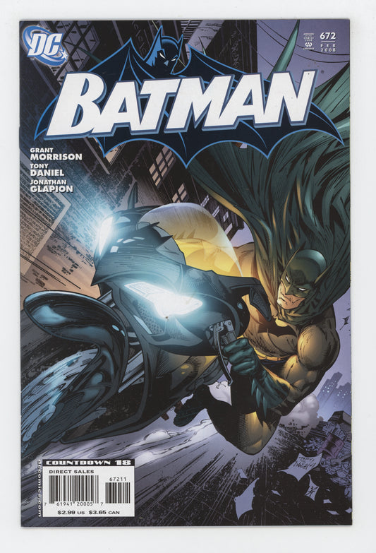 Batman 672 DC 2008 Tony Daniel Grant Morrison RIP Prelude 4