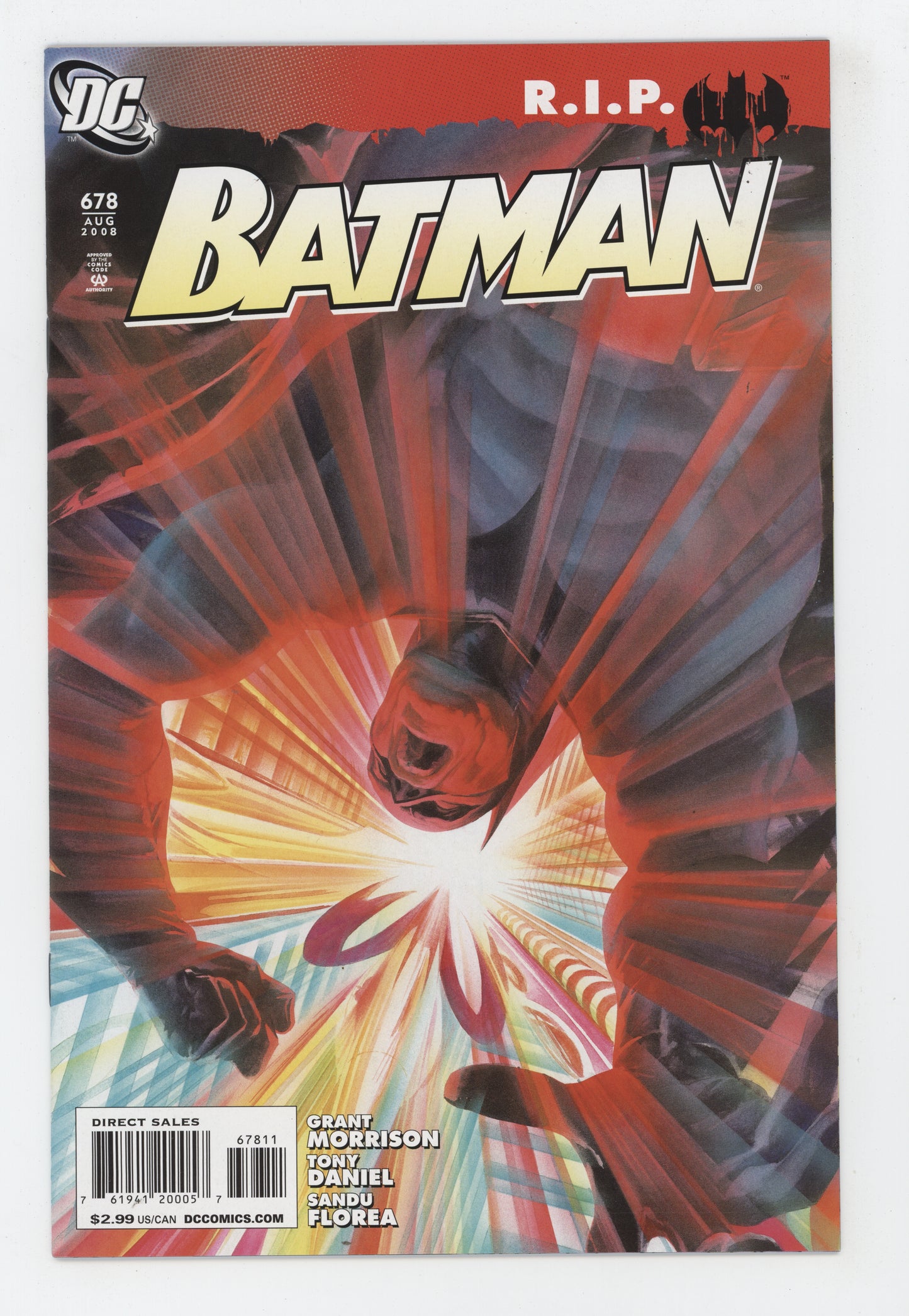 Batman 678 DC 2008 Alex Ross Grant Morrison RIP 3