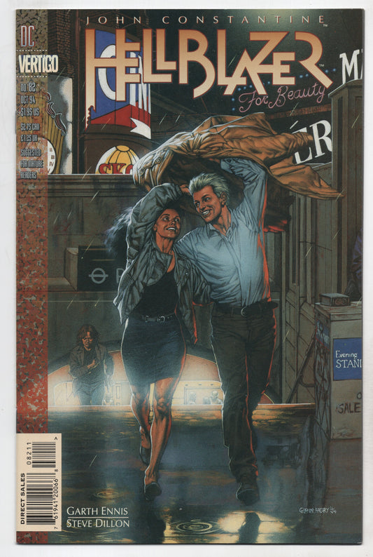 Hellblazer 82 DC Vertigo 1994 NM John Constantine Garth Ennis Glenn Fabry