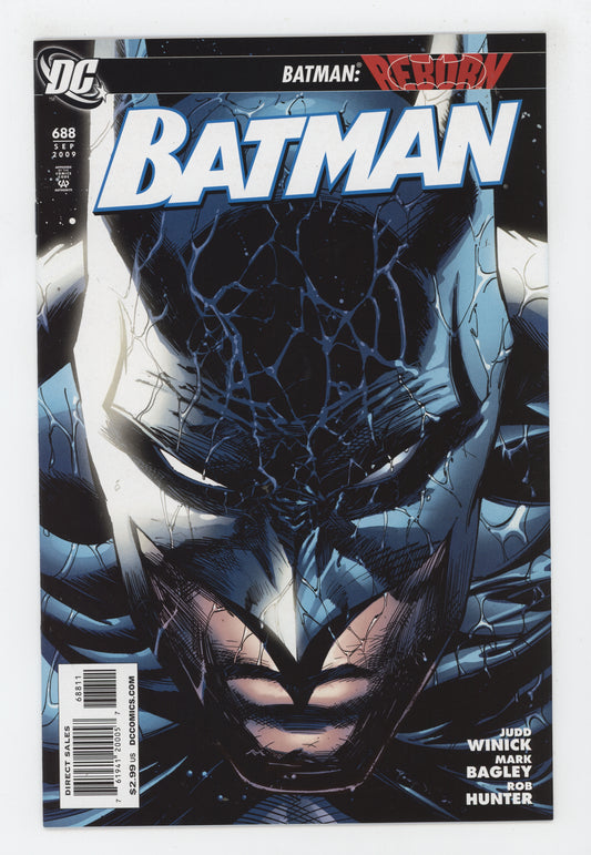Batman 688 DC 2009 Tony Daniel Judd Winick Reborn 2