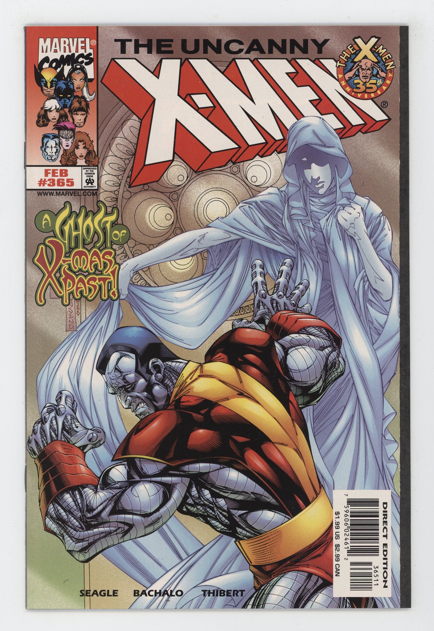 Uncanny X-Men 365 Marvel 1999 Brandon Peterson