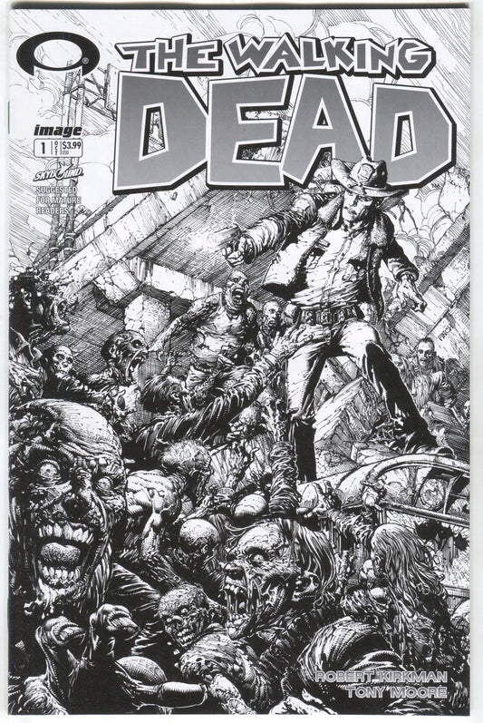 Walking Dead 1 Image 2018 15th Anniversary David Finch B&W Variant Blind Bag