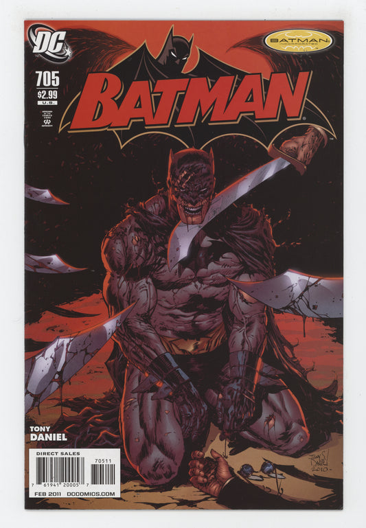 Batman 705 DC 2011 Tony Daniel