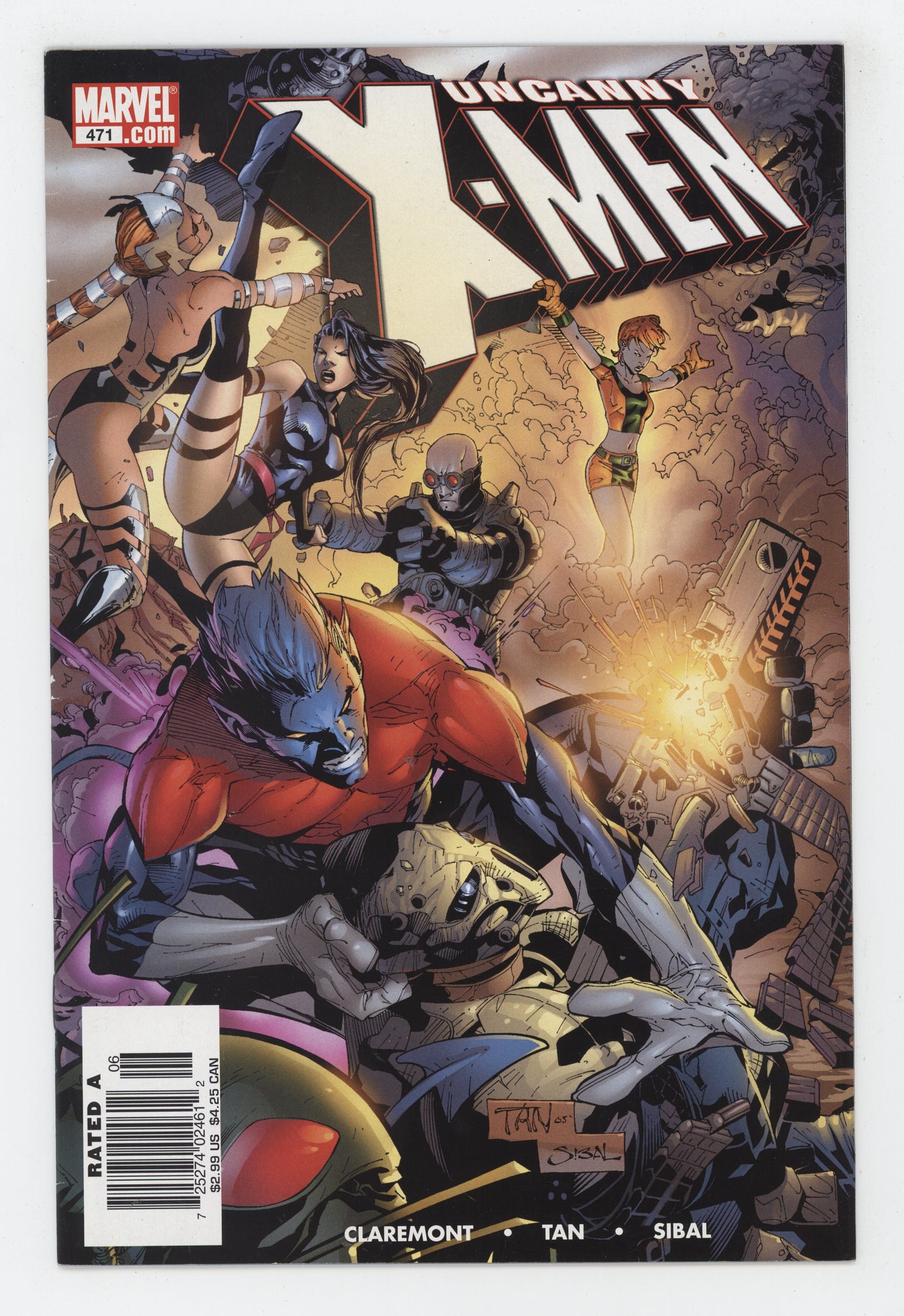 Uncanny X-Men 471 Marvel 2006 Billy Tan