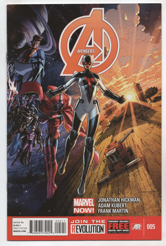 Avengers 5 A 5th Series Marvel 2013 Dustin Weaver Jonathan Hickman