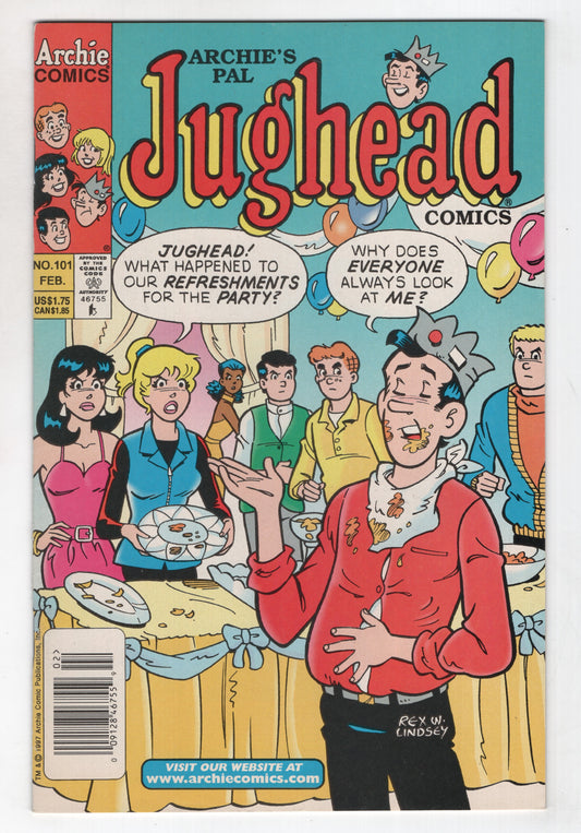 Jughead 101 2nd Series Archie 1998 NM- Betty Veronica Newsstand