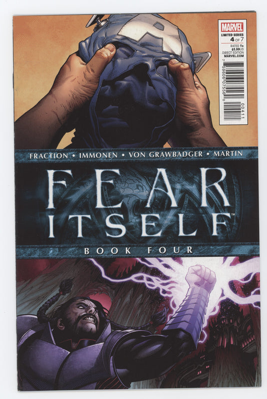 Fear Itself #4 A (Of 7) Marvel 2011 Steve McNiven Matt Fraction