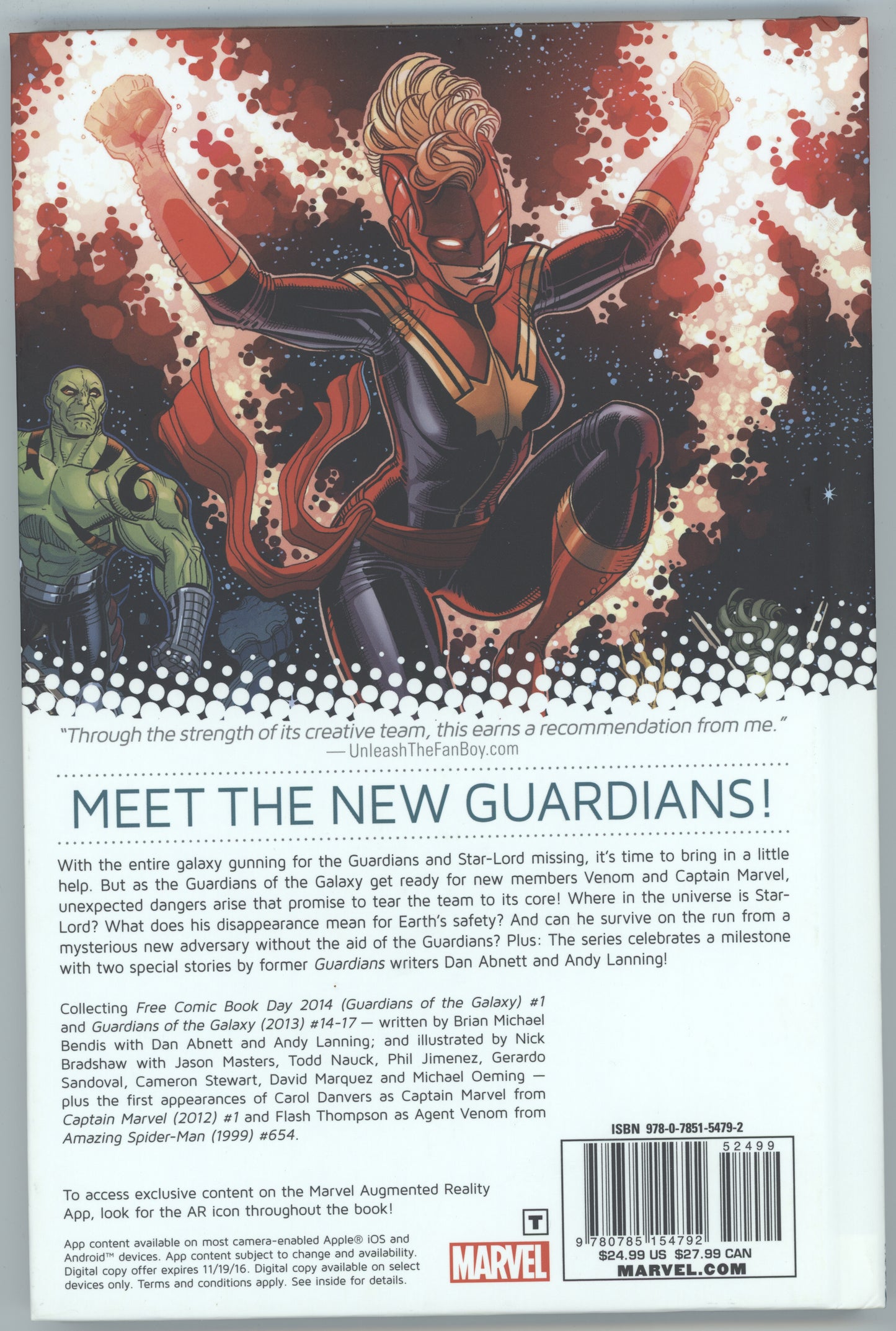 Guardians Of The Galaxy Disassembled 3 HC Marvel Now 2014 NM 14 15 16 17