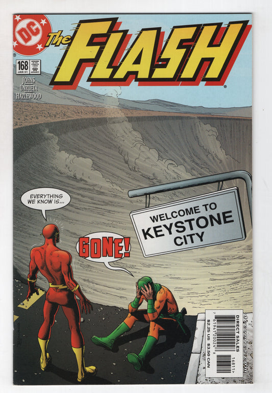 Flash 168 2nd Series DC 2001 NM Geoff Johns Brian Bolland