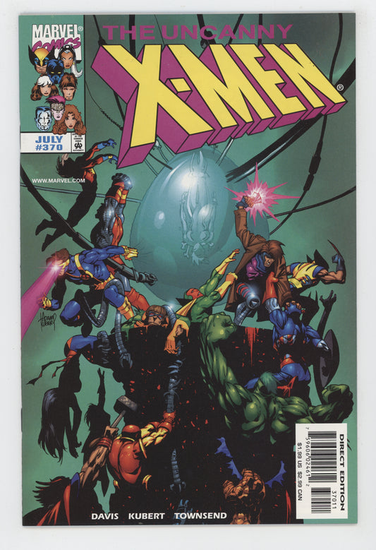 Uncanny X-Men 370 Marvel 1999 Adam Kubert