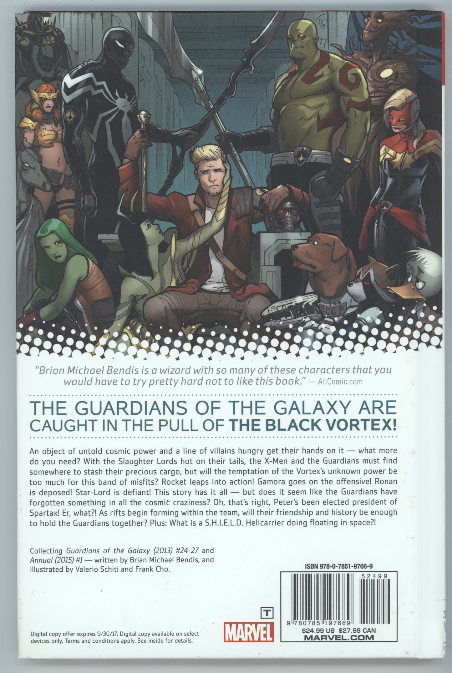 Guardians Of The Galaxy Through The Looking Glass 5 HC Marvel Now 2015 NM 24 25 26 27