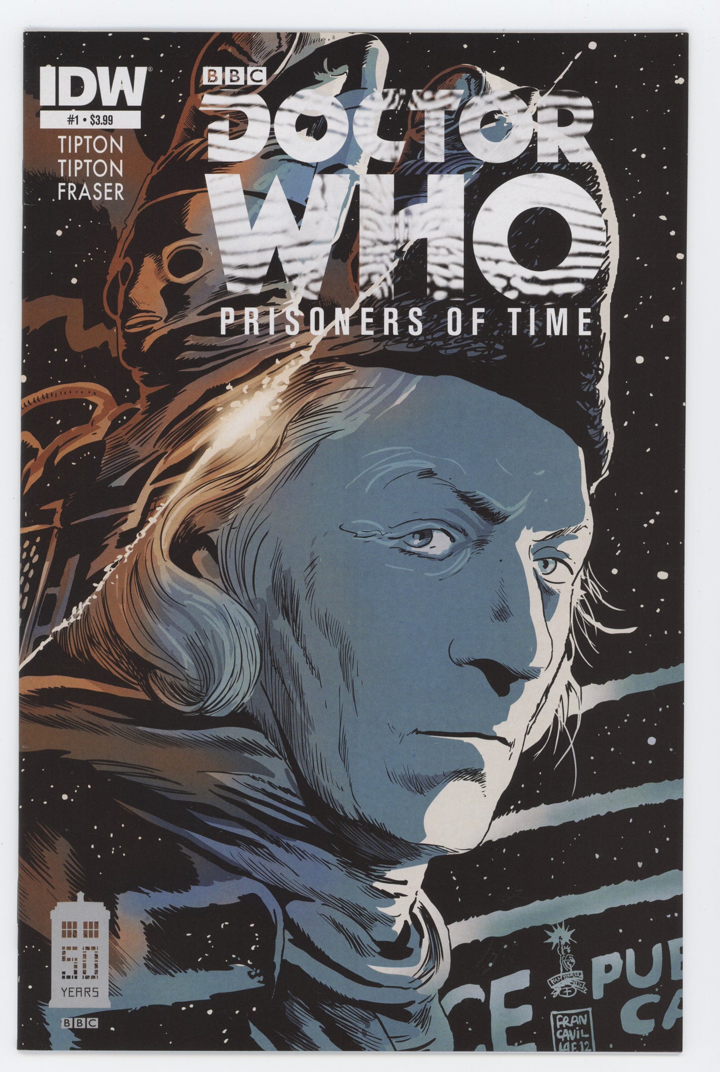 Doctor Who Prisoners Of Time #1 A (Of 12) IDW 2013 Francesco Francavilla
