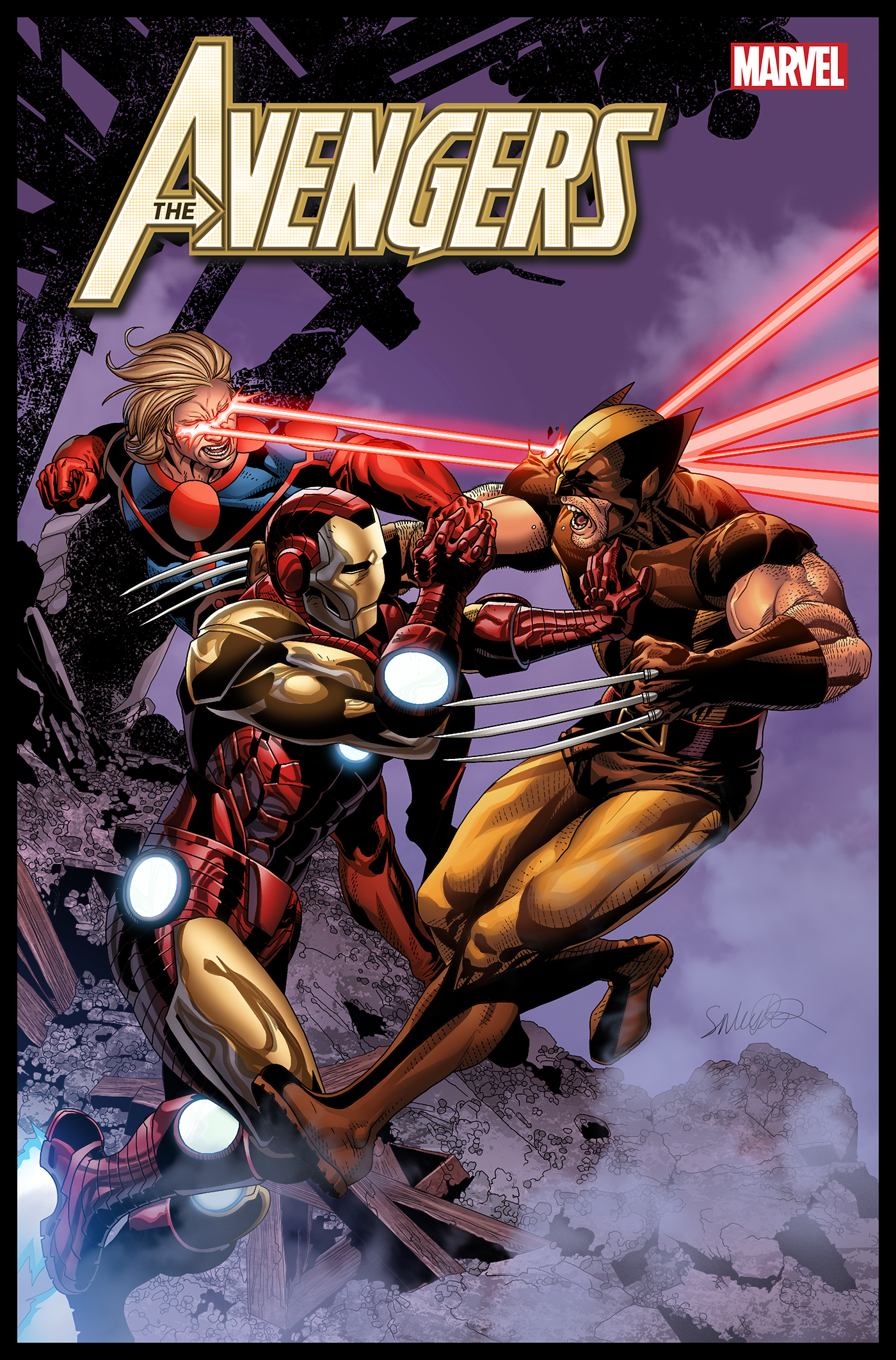 Avengers #54 E Salvador Larroca Foreshadow Variant (03/16/2022) Marvel