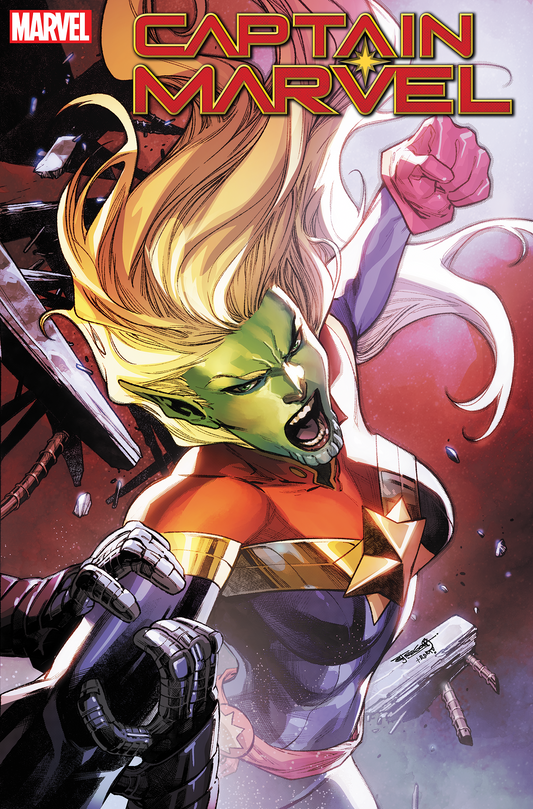 Captain Marvel #38 C Stephen Segovia Skrull Variant (06/01/2022) Marvel