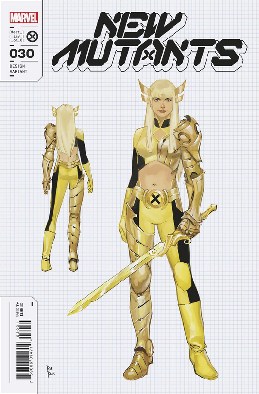 New Mutants #30 1:10 Rod Reis Design Variant (09/21/2022) Marvel