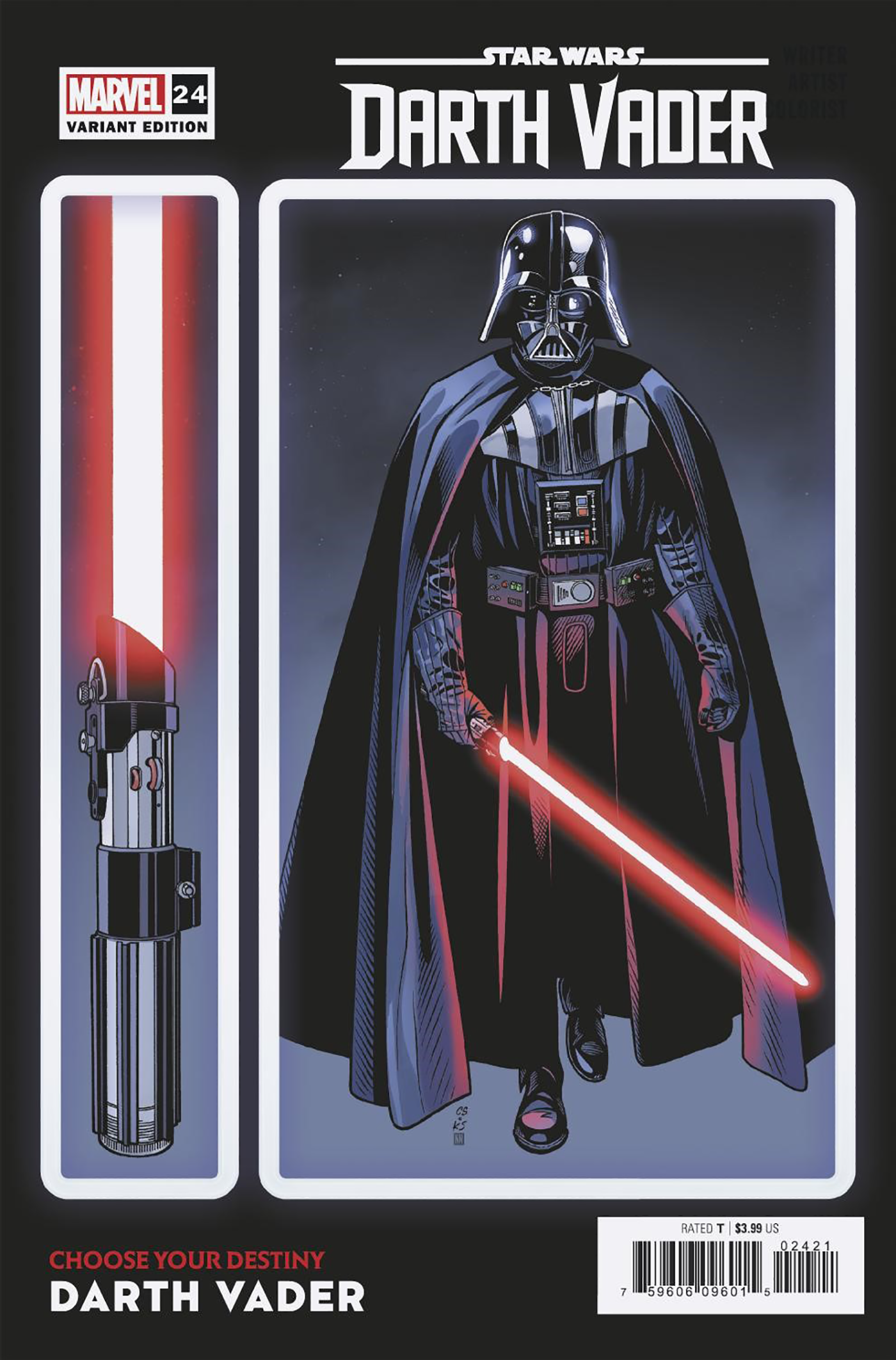 Star Wars Darth Vader #24 B Chris Sprouse Choose Your Destiny Variant (06/29/2022) Marvel