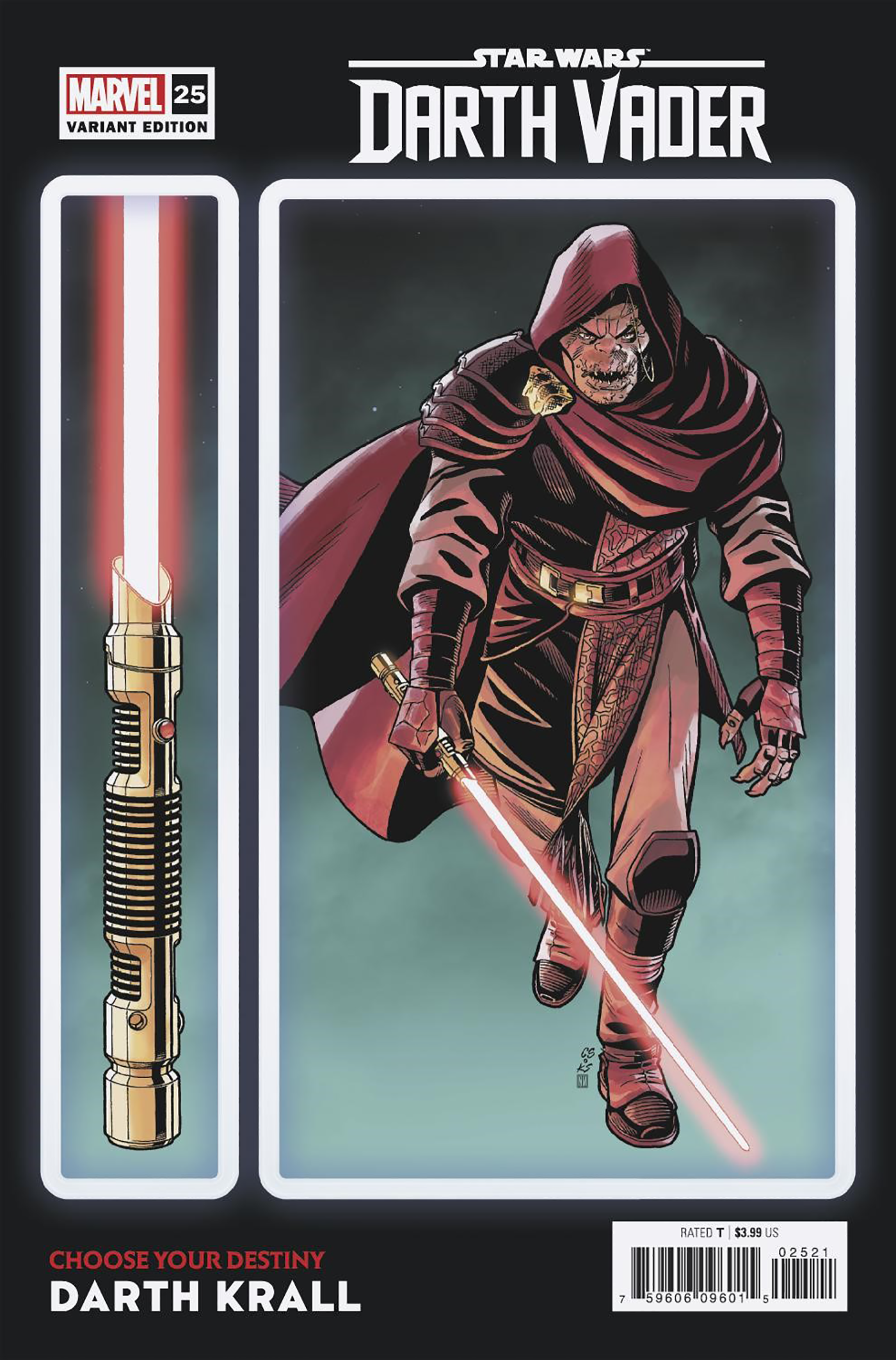 Star Wars Darth Vader #25 B Chris Sprouse Choose Your Destiny Variant (07/20/2022) Marvel