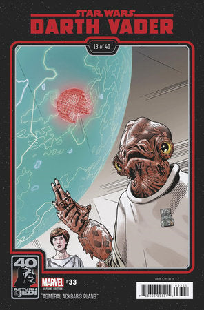 Star Wars Darth Vader #33 B Chris Sprouse Return Of The Jedi 40Th Anniversary Variant (04/26/2023) Marvel