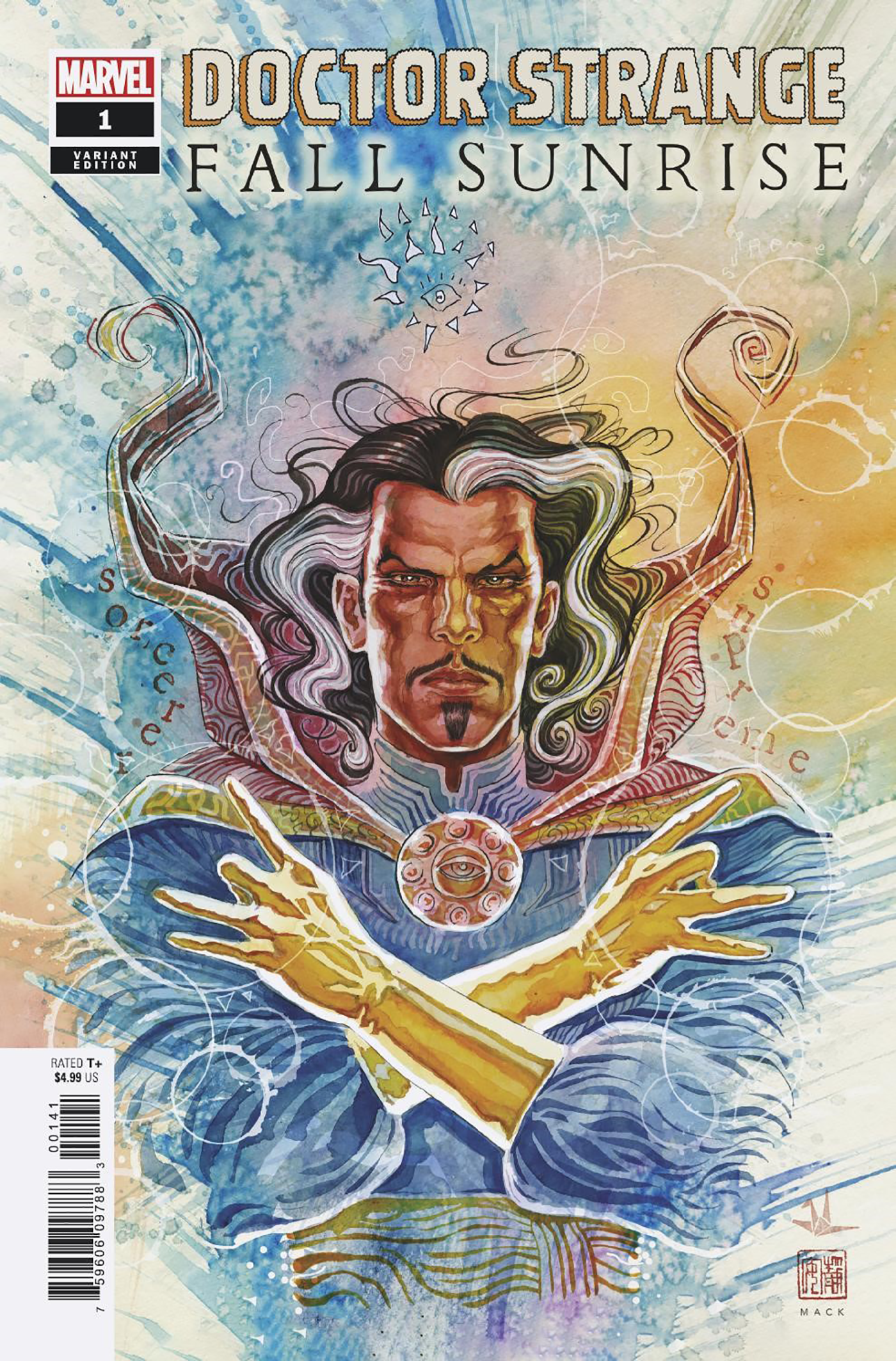 Doctor Strange Fall Sunrise #1 E 1:50 David Mack Variant (11/23/2022) Marvel