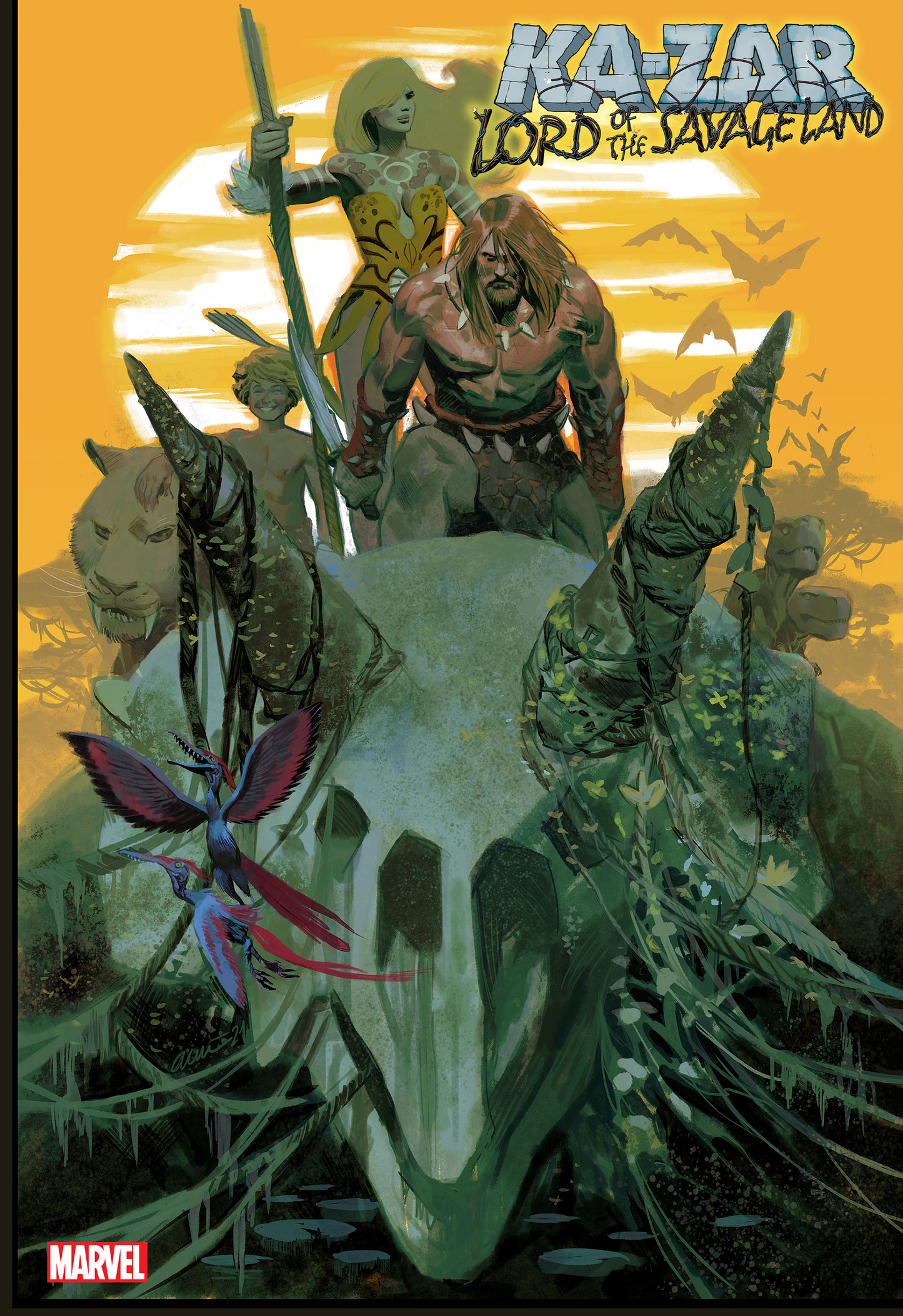 Ka-Zar Lord Savage Land #5 (Of 5) Daniel Acuna Artist Variant (02/02/2022) Marvel