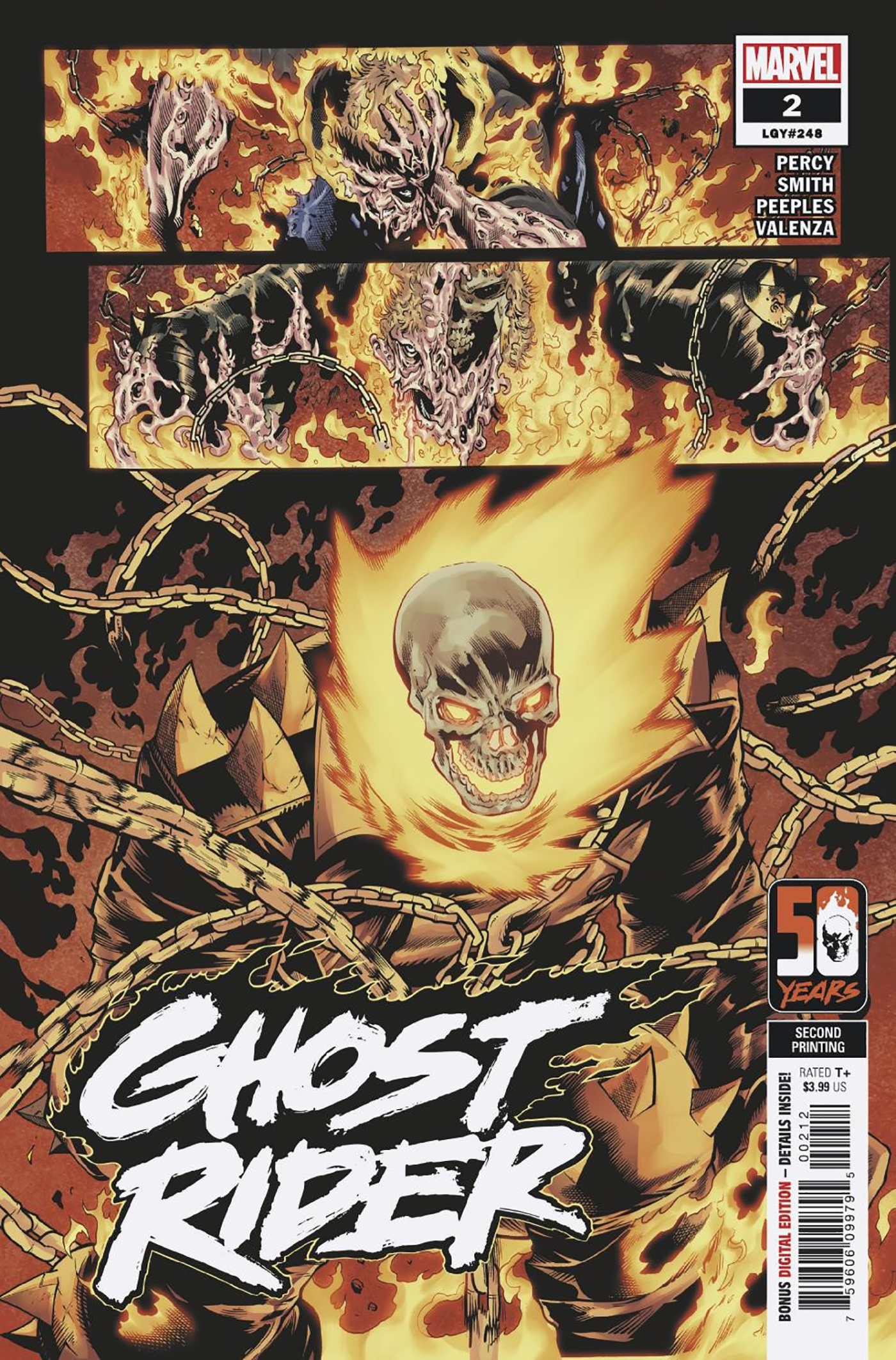 Ghost Rider #2 2nd Print Cory Smith Variant (06/08/2022) Marvel
