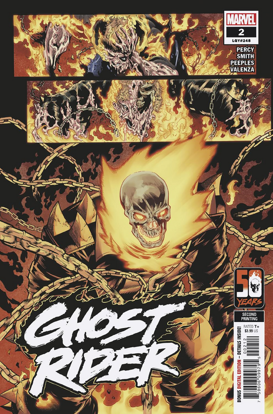 Ghost Rider #2 2nd Print Cory Smith Variant (06/08/2022) Marvel