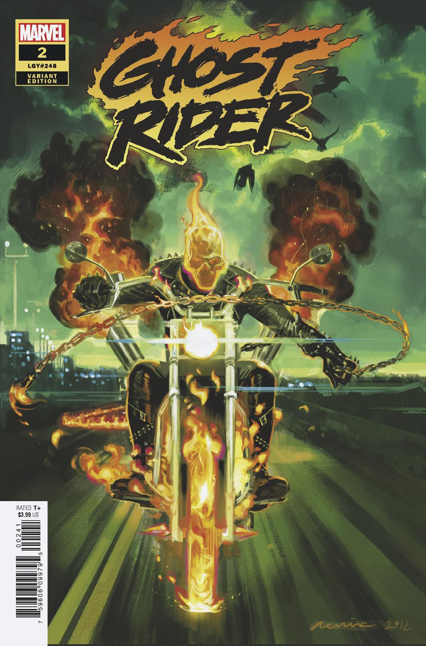Ghost Rider #2 1:25 Daniel Acuna Variant (03/30/2022) Marvel
