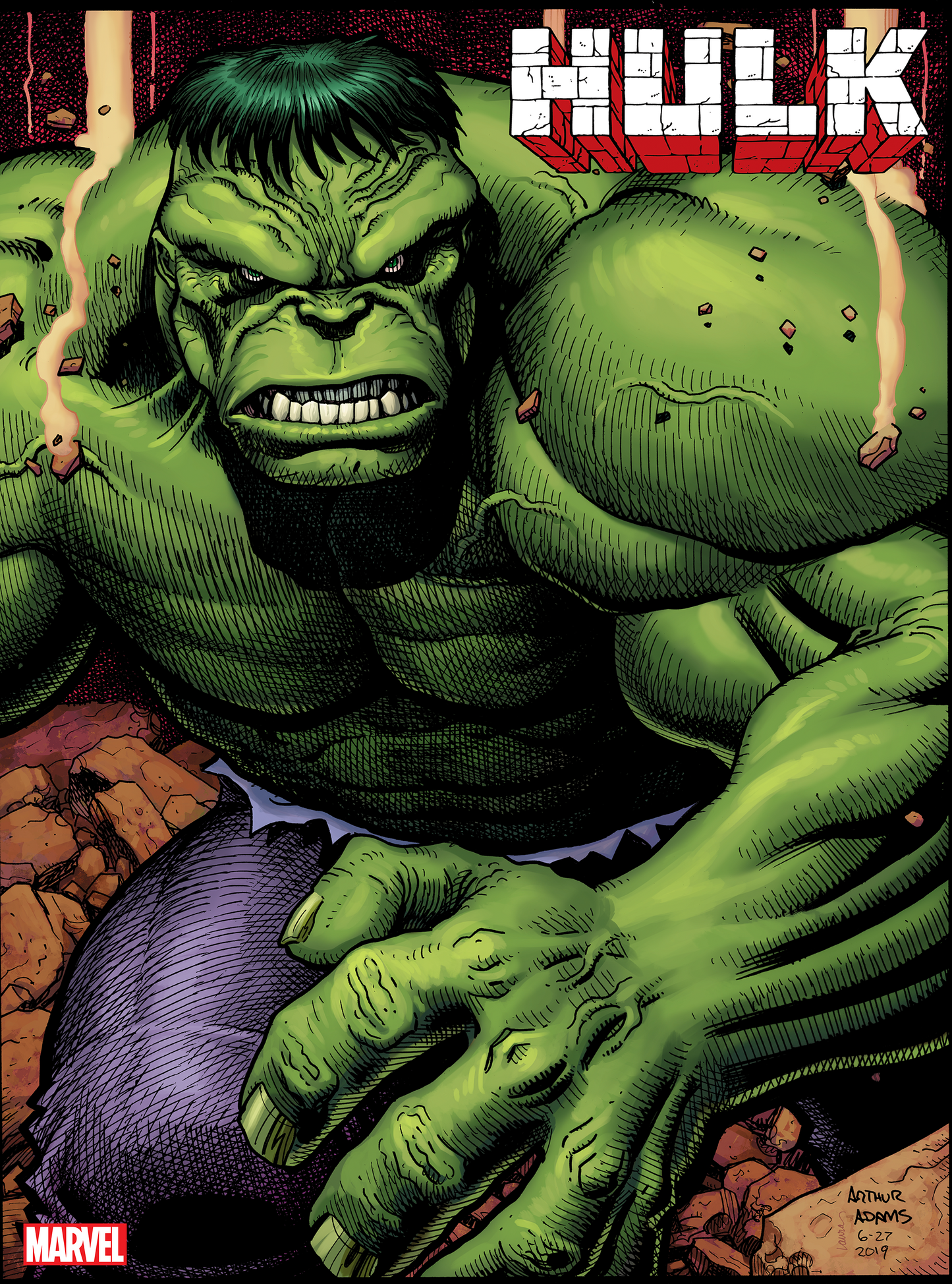 Hulk #1 1:50 Arthur Adams Variant (11/24/2021) Marvel