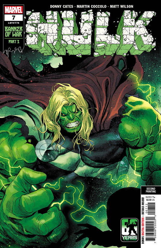 Hulk #7 2nd Print Variant (07/06/2022) Marvel