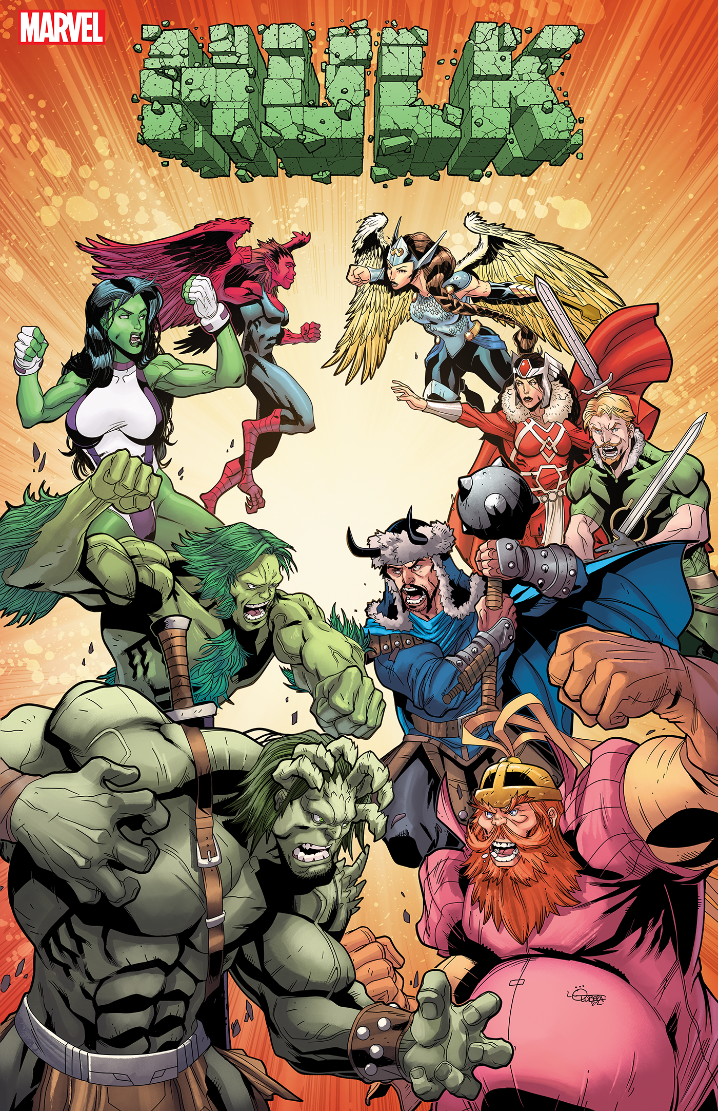 Hulk #7 1:25 Logan Lubera Variant (05/25/2022) Marvel