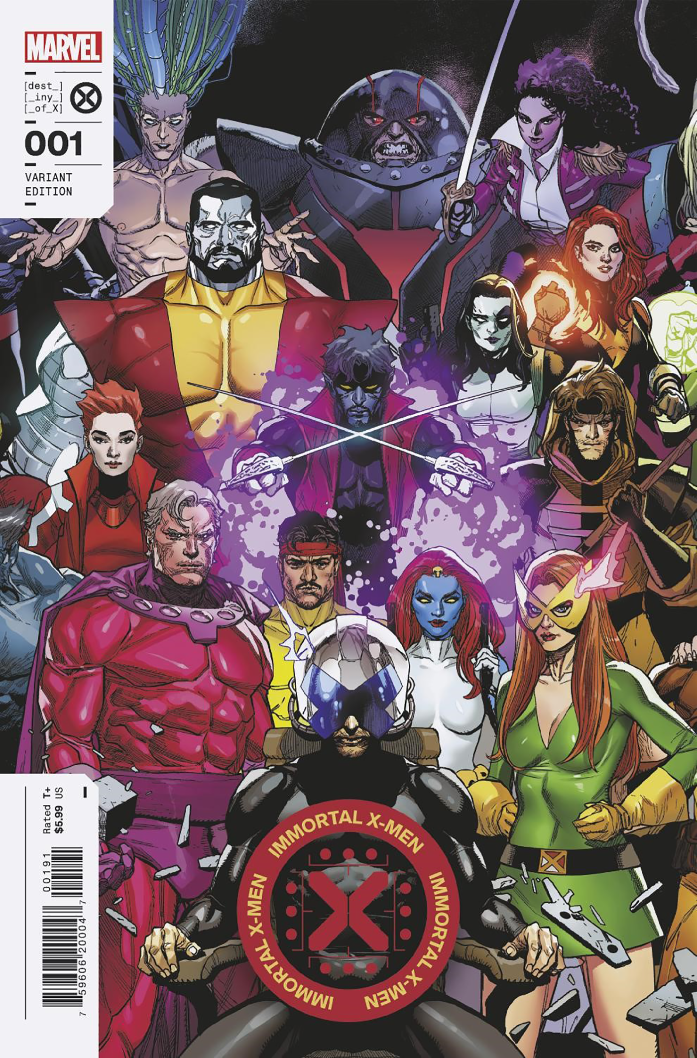 Immortal X-Men #1 E Leinil Francis Yu Promo Variant (03/30/2022) Marvel