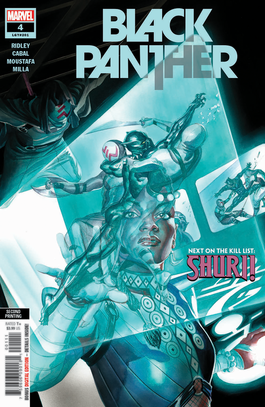 Black Panther #4 2nd Print Alex Ross Variant (04/13/2022) Marvel
