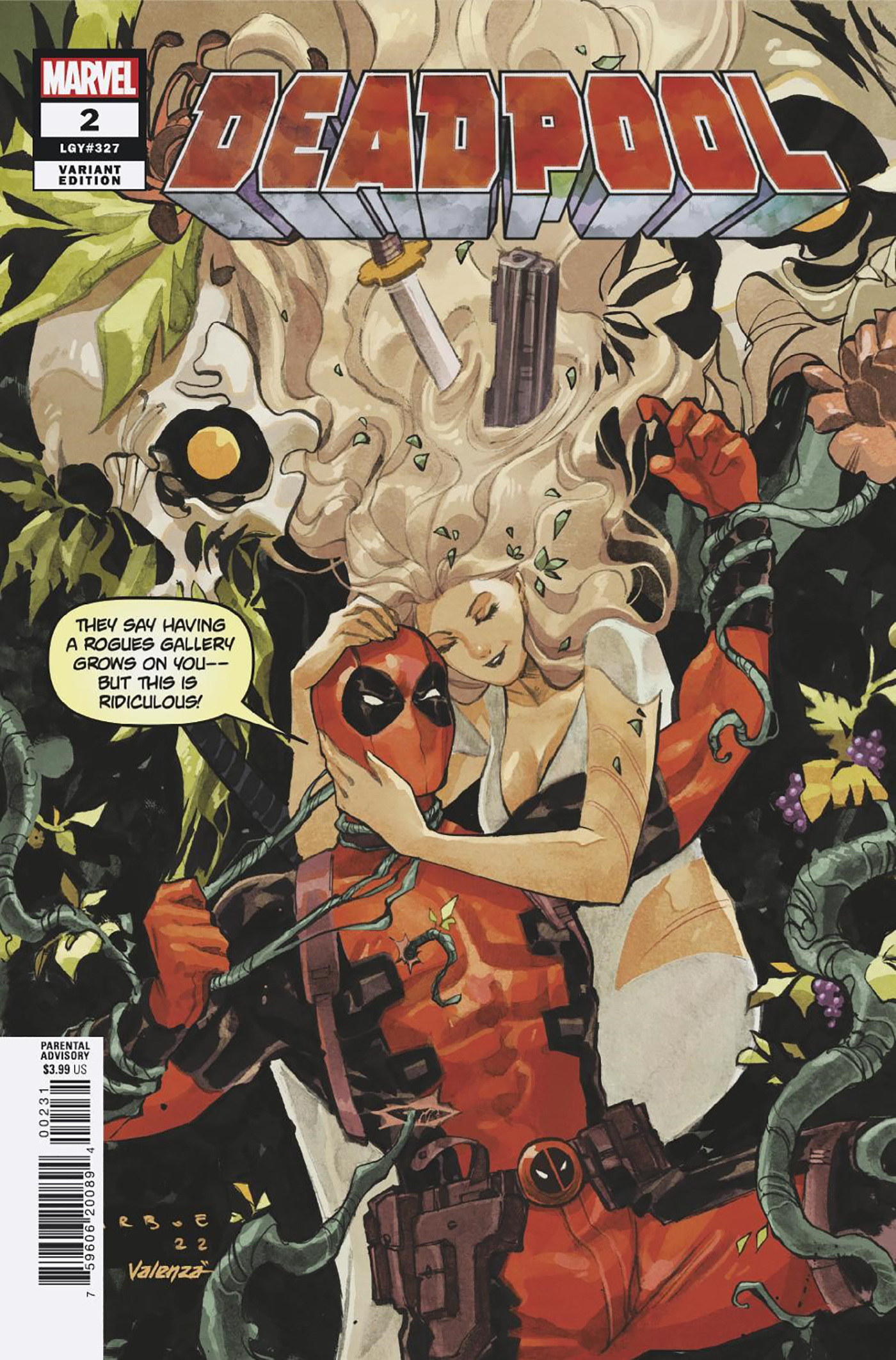 Deadpool #2 D 1:25 Karen Darboe Variant (12/14/2022) Marvel